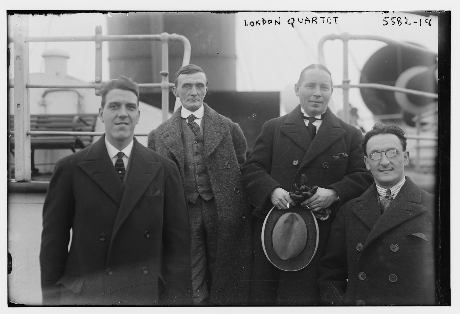 London Quartet, n/a — historic photograph