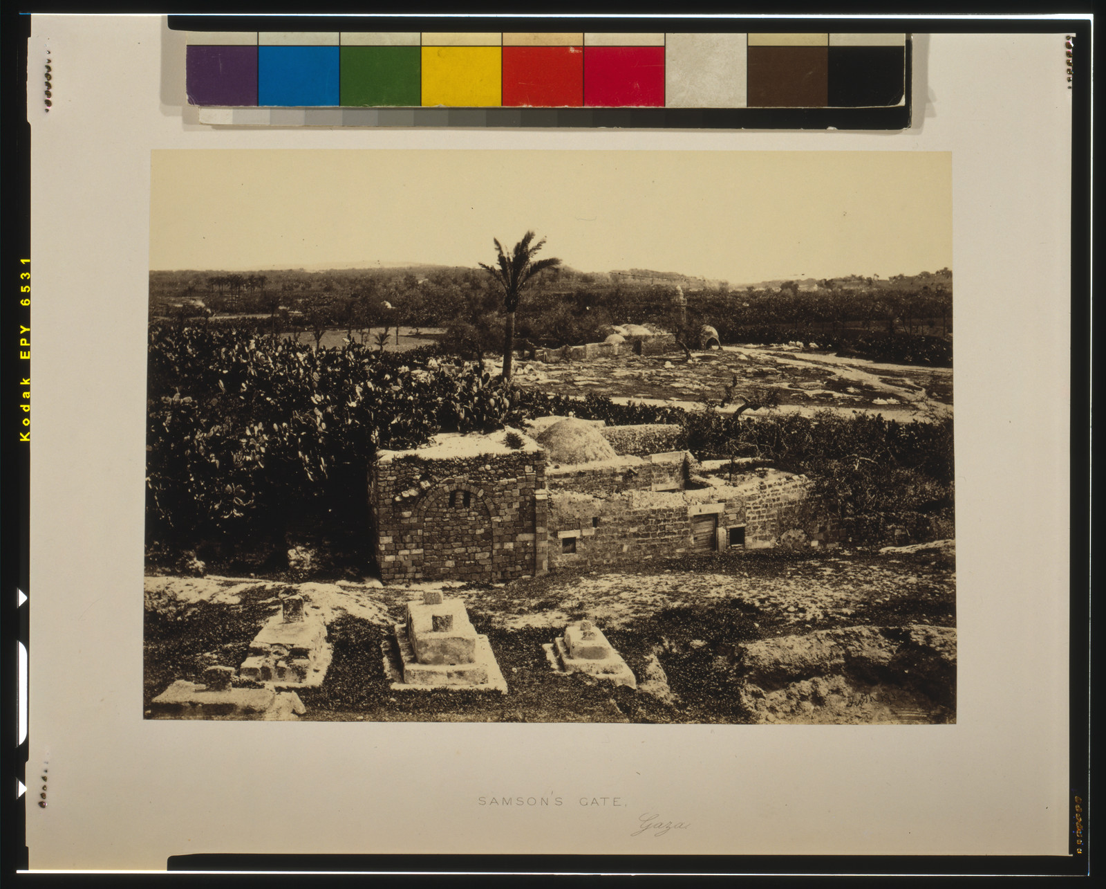 Samson's gate, Gaza / Frith., [1862?] — historic photograph