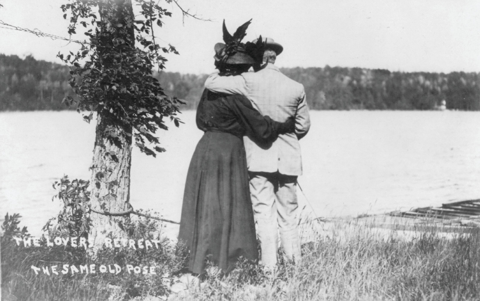 The Lovers' Retreat: The Same Old Pose — historic image