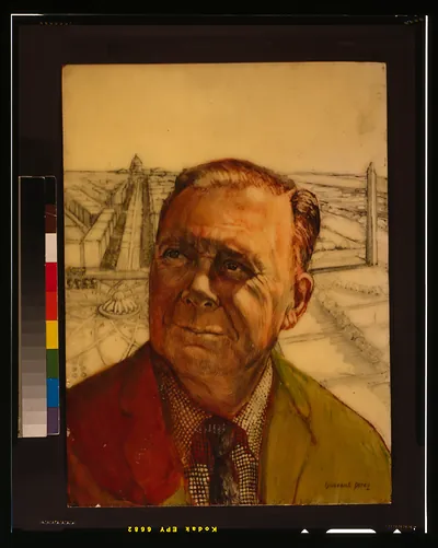 Portrait of Nathaniel Owings