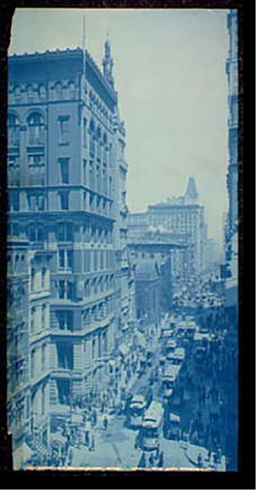 Broadway looking north from Dey Street, New York, c1900. — historic photograph