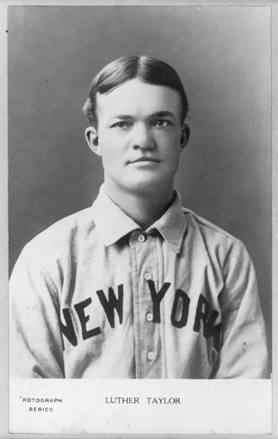 [Luther Dummy" Taylor New York NL (baseball)]"