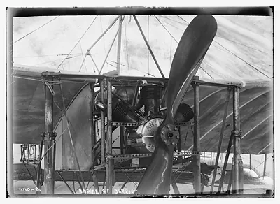 Engine of Bleriot