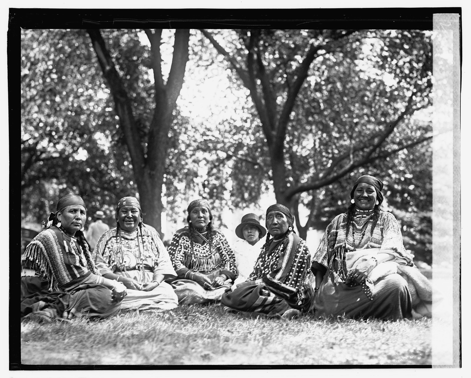 Blackfeet squaw at White House, 6/7/23, [19]23 June 7. — historic photograph