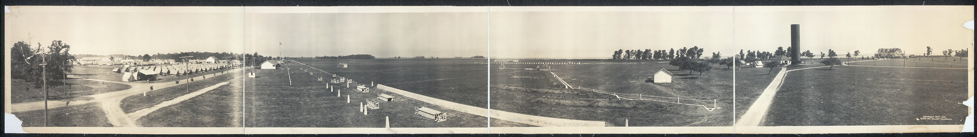 Rifle Range, Camp Perry, Ohio, 1913, 1913 — historic image