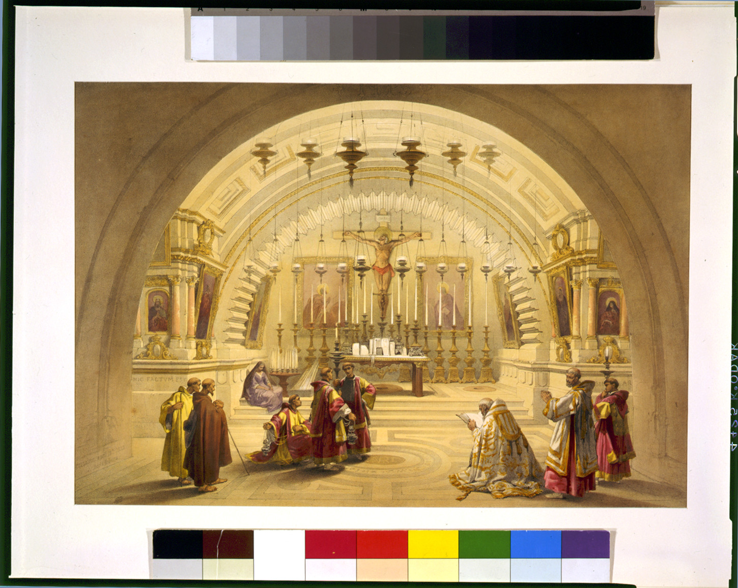 [Calvary] Jerusalem April 10th 1839 / David Roberts., [published 1842] — antique lithograph