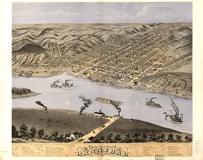 Hannibal, Missouri, 1869