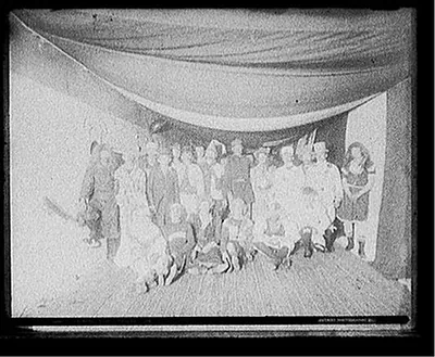 U.S.S. Maine, a fancy dress ball