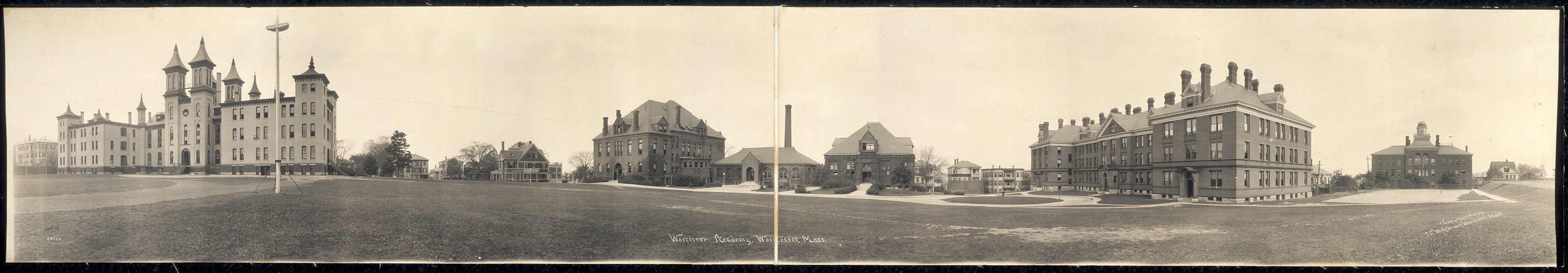 Worcester Academy, Massachusetts, 1910, 1910 — historic image