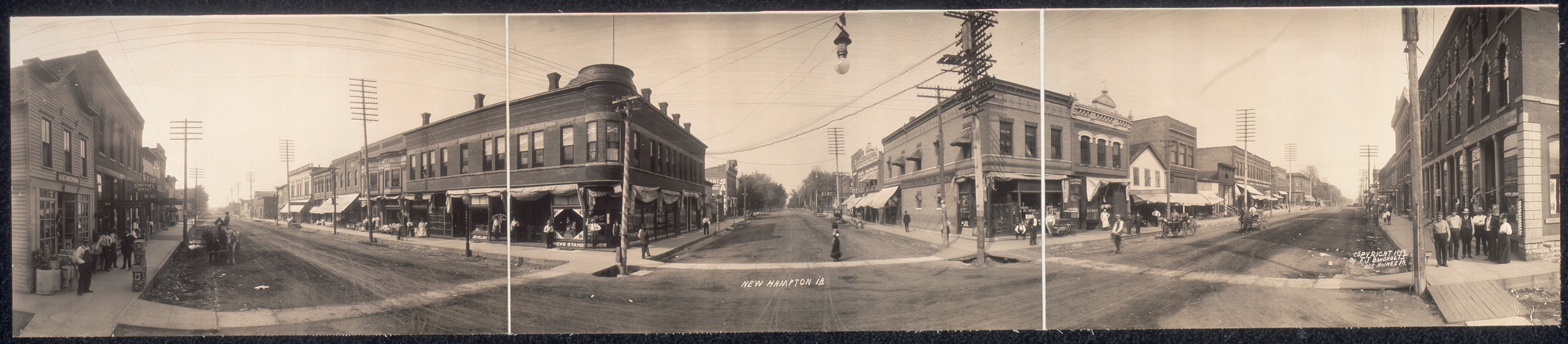 New Hampton, Iowa, 1908, 1908 — historic image