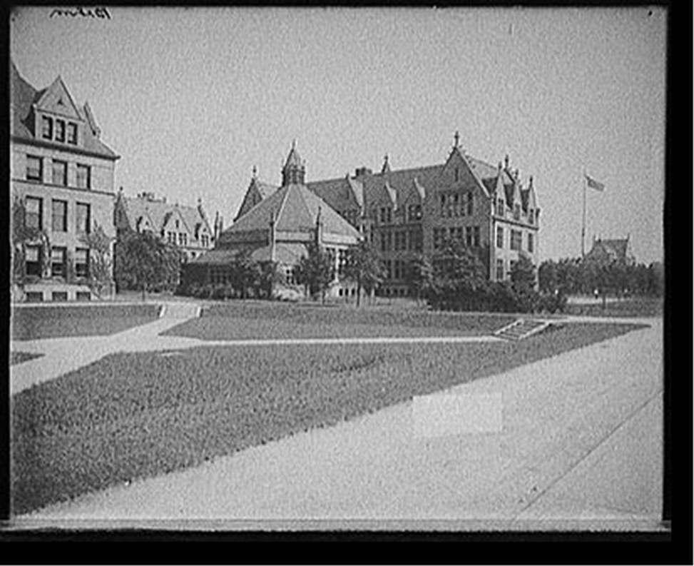 [Kent Chemical Laboratory and theater, University of Chicago, Chicago, Ill.], [between 1900 and 1915] — historic photograph