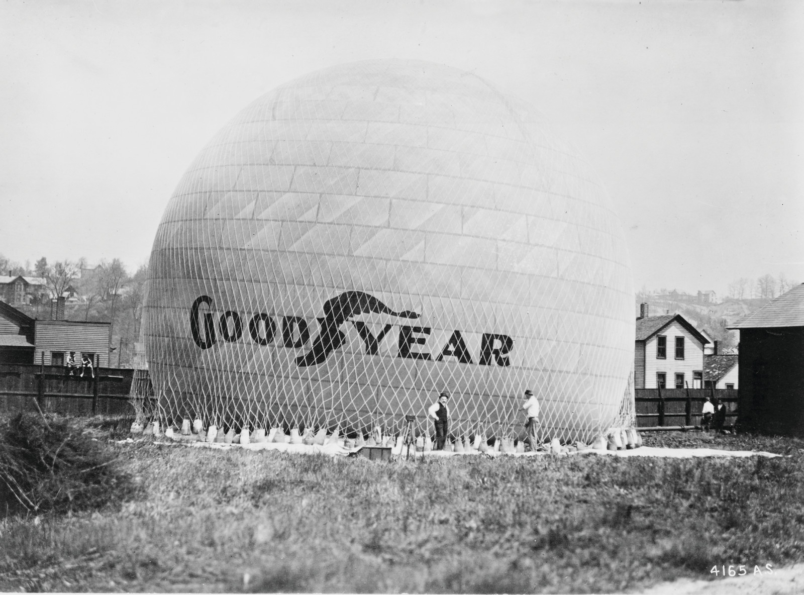 [Good Year balloon], [between 1906 and 1916] — historic photograph