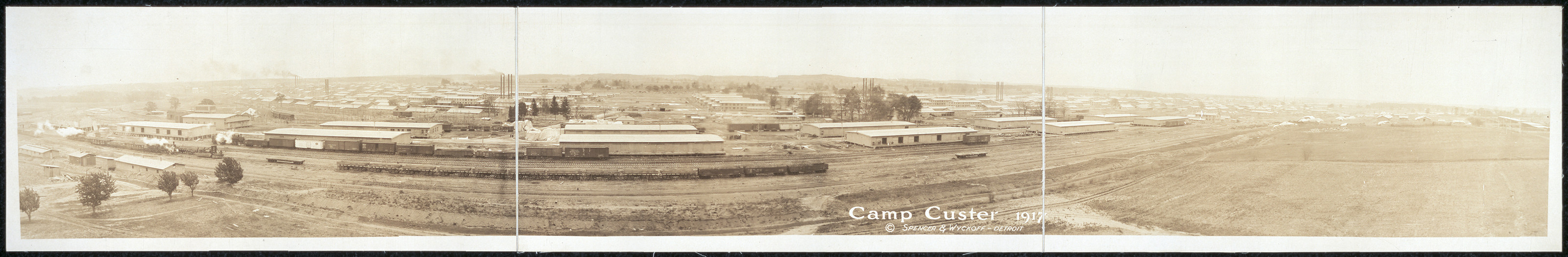 Camp Custer, Michigan, 1917, 1917 — historic image