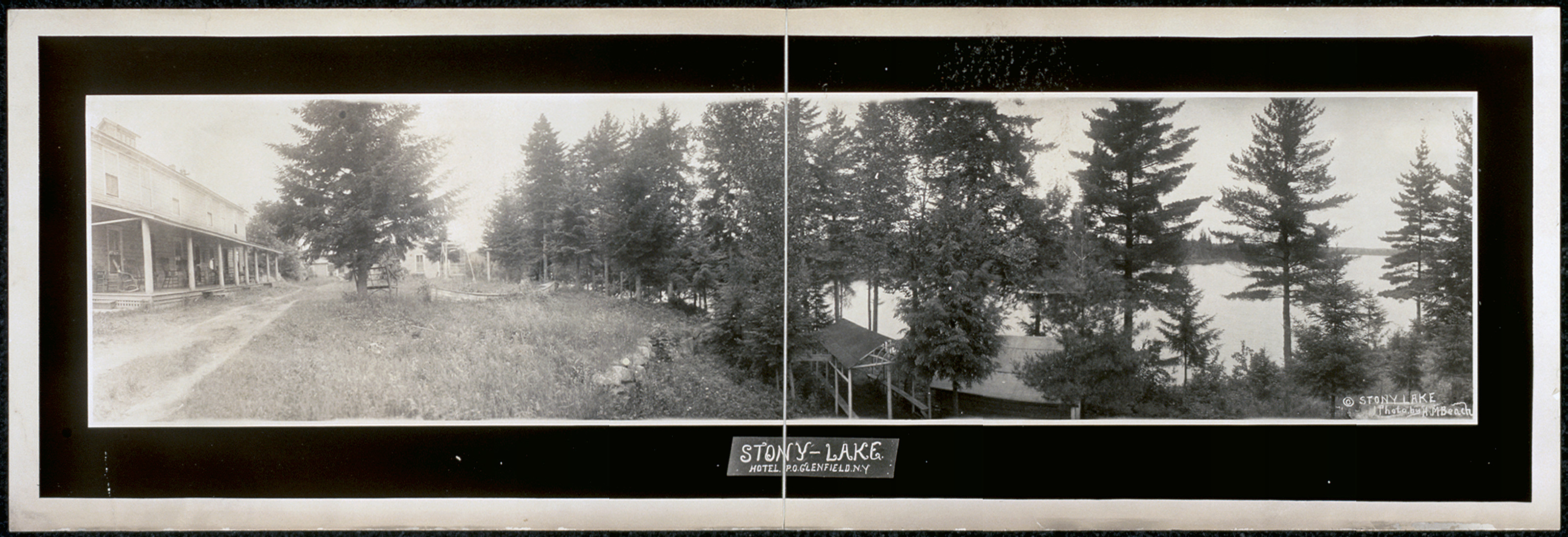 Stony Lake Glenfield, New York, 1921, 1921 — historic image