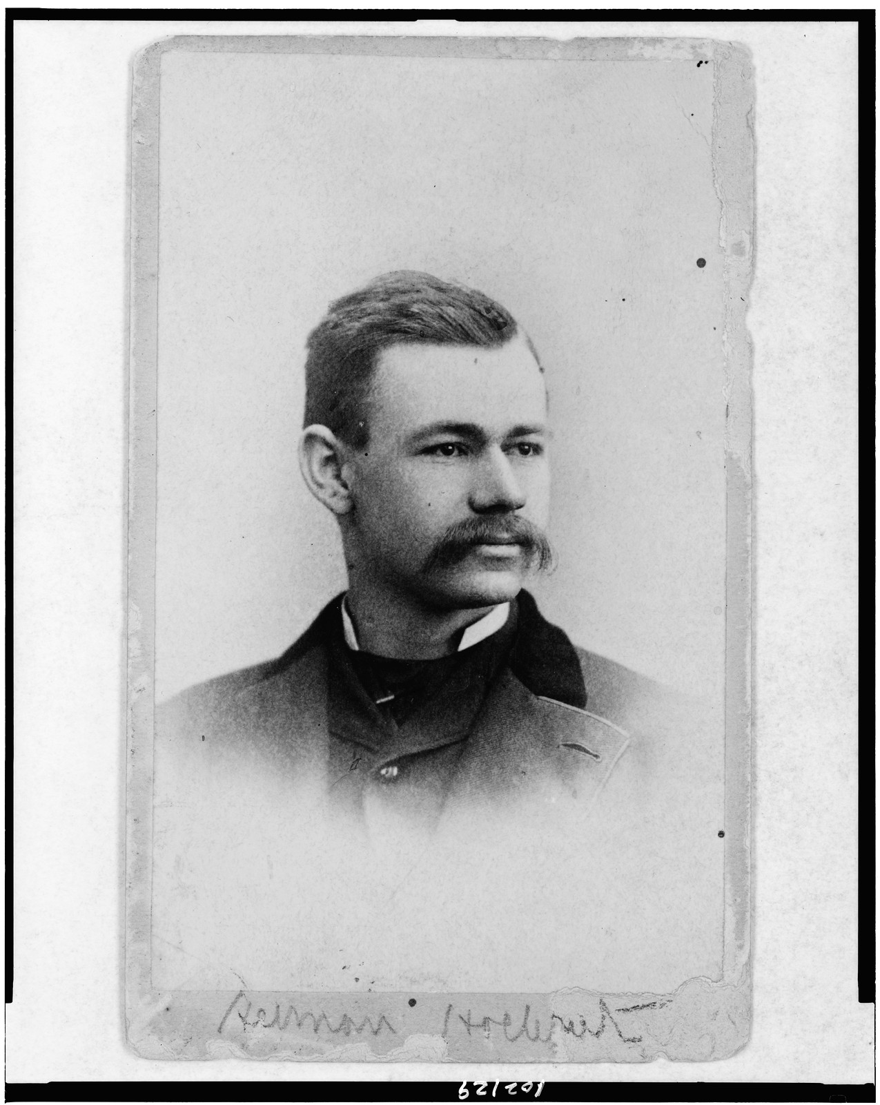 [Herman Hollerith, head-and-shoulders portrait, facing right] / G.W. Pach, photographers, New York., [ca. 1900] — historic photograph