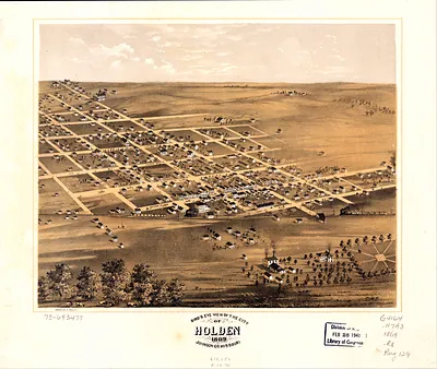 Holden, Missouri, 1869