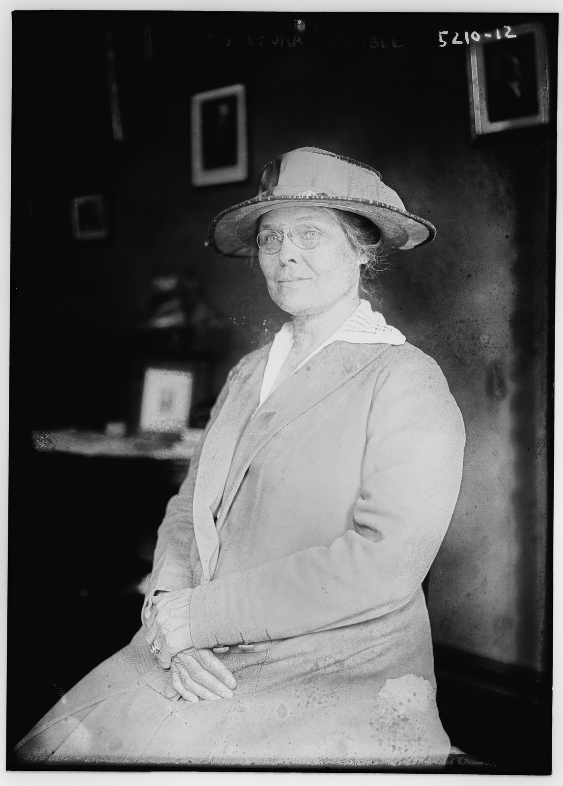 Mrs. Laura Cauble, n/a — historic photograph