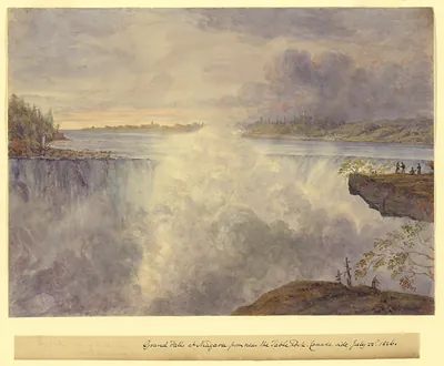Grand Falls at Niagara from near the Table Rock, Canada side