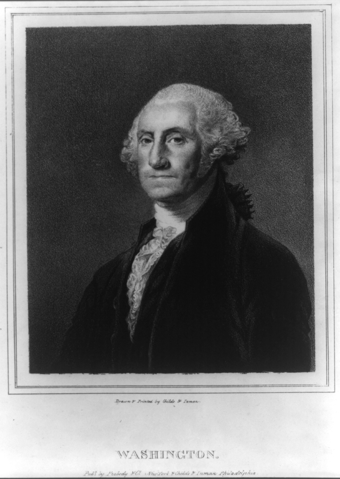 Washington, [no date recorded on shelflist card] — historic print