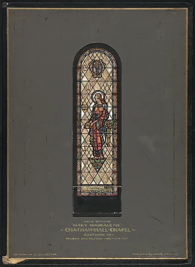 Nave Window Mary Magdalene, Chatham Hall Chapel, Chatham VA