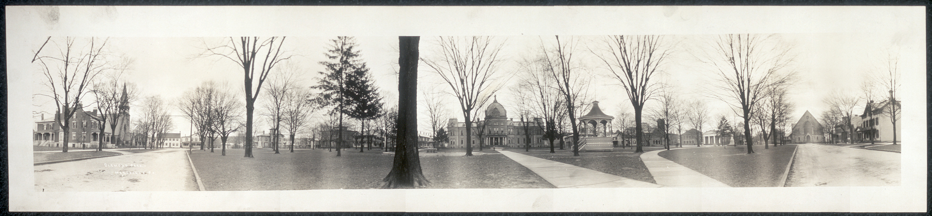 Diamond Park, Meadville, Pennsylvania, 1909, 1909 — historic image