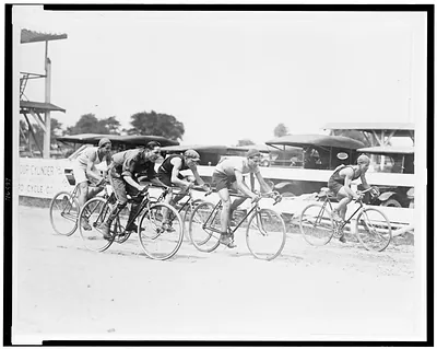 [Bicycle race in or near Washington, D.C.]