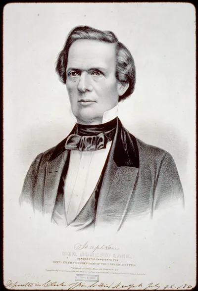 Hon. Joseph Lane: Democratic candidate for sixteenth vice president of the United States