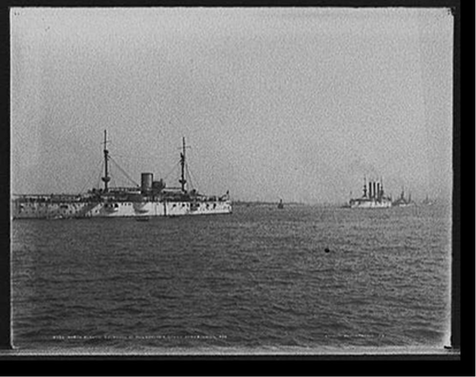 North Atlantic squadron at Philadelphia, Grand Army [of the Republic] reunion, 1899 — historic photograph