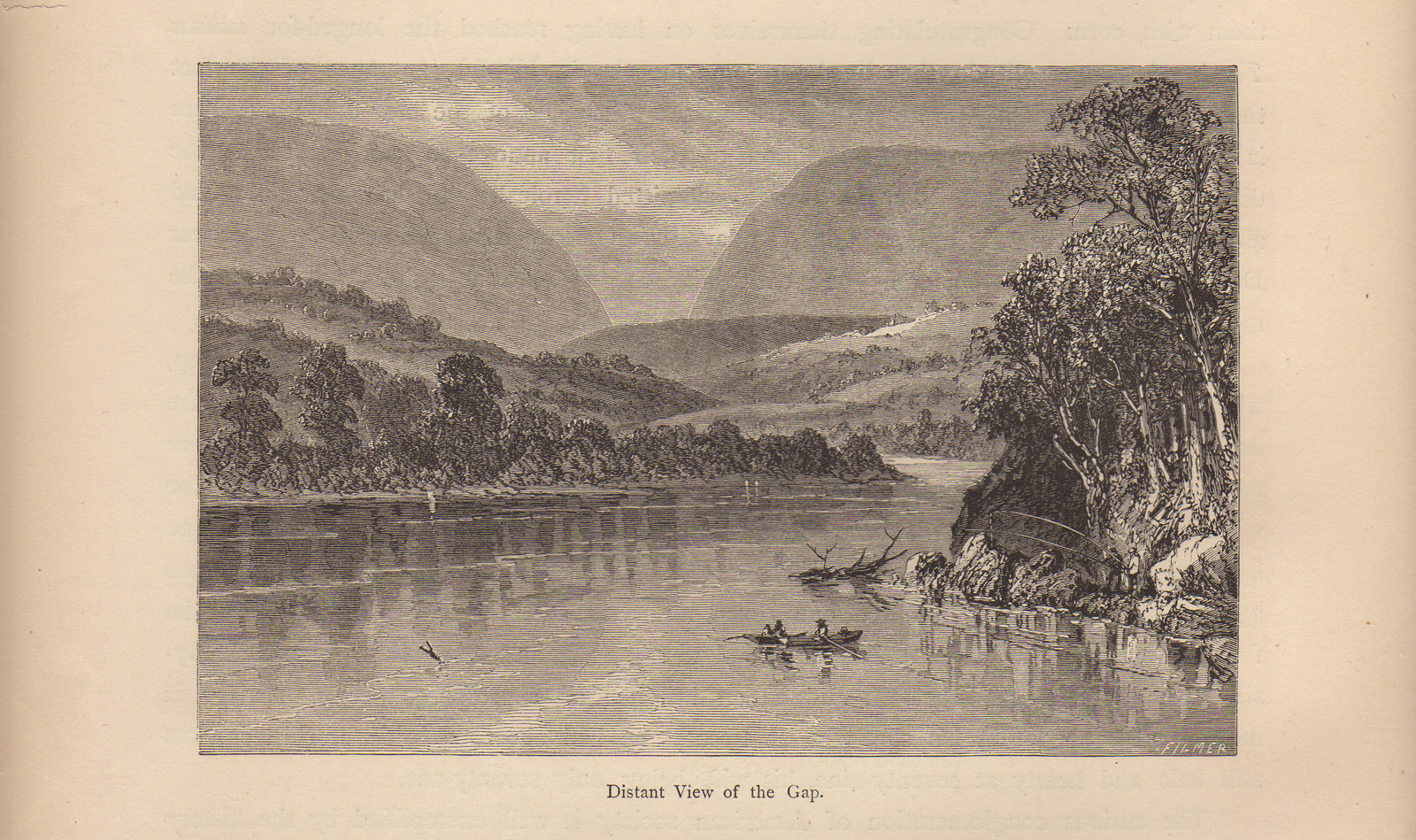 Distant View of the Gap — historic image