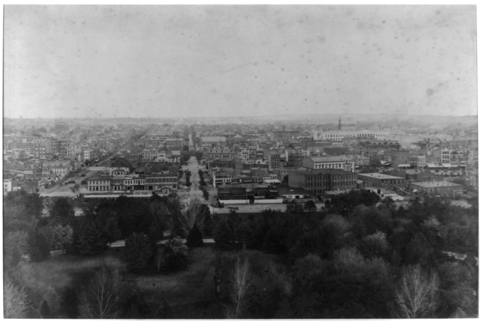 Panoramic view of Washington, D.C., 1879? — historic photograph