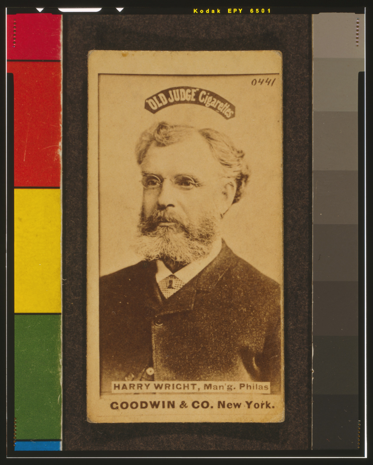 Old Judge (N172), 1887-1890. — historic photograph