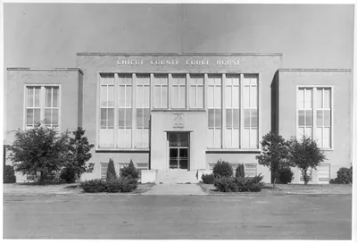[Arkansas courthouse]: Lake Village, Chicot Co., erected in 1956-57