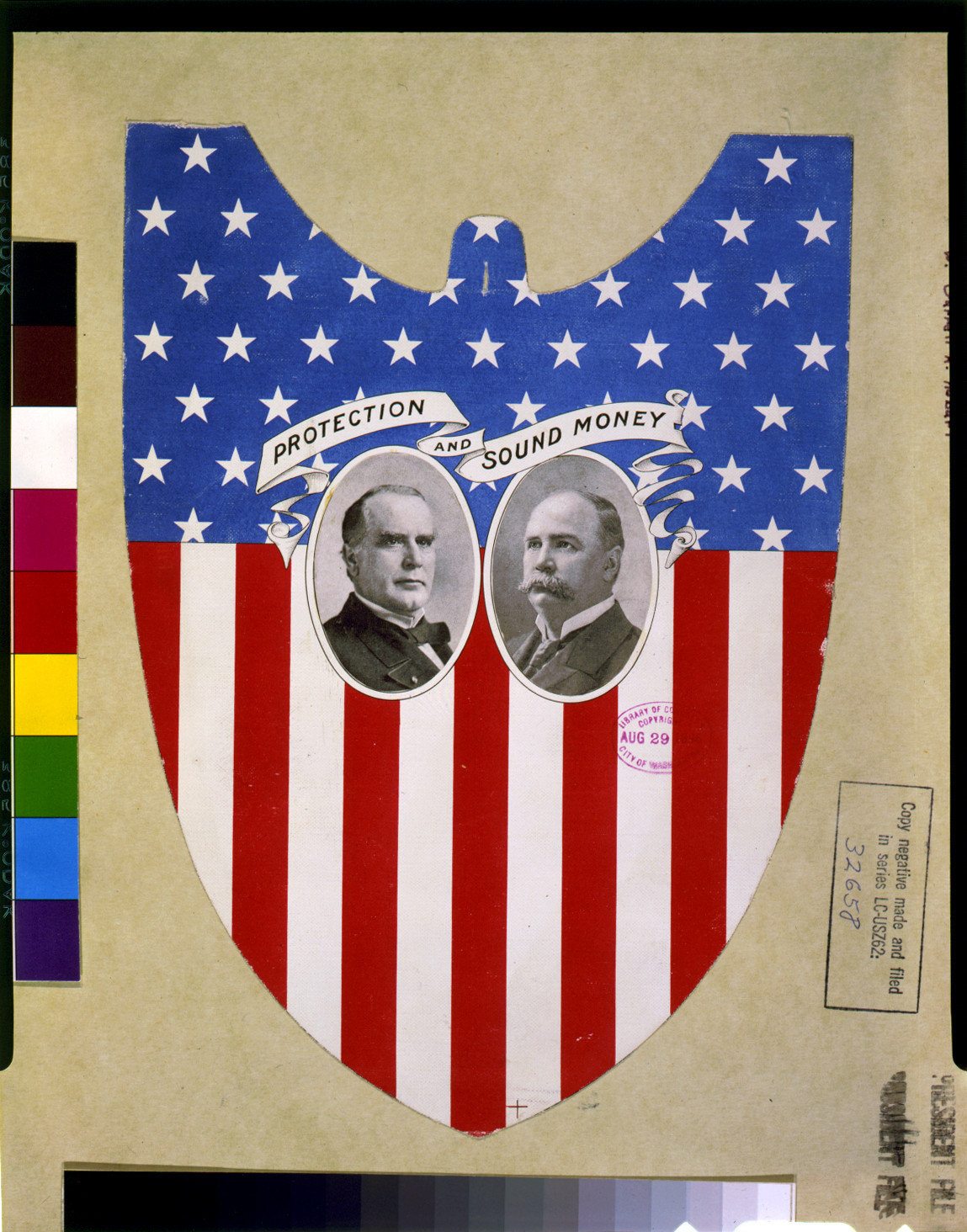 Protection and sound money, c1896. — historic print