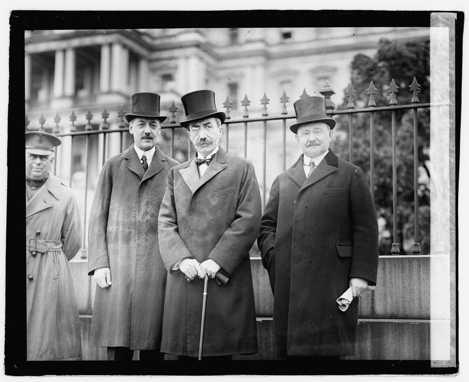 Cheu de Wauters d'Oplinter, Baron de Cartier de Marchienne, F. Cattier, 11/3/21, [19]21 November 3. — historic photograph