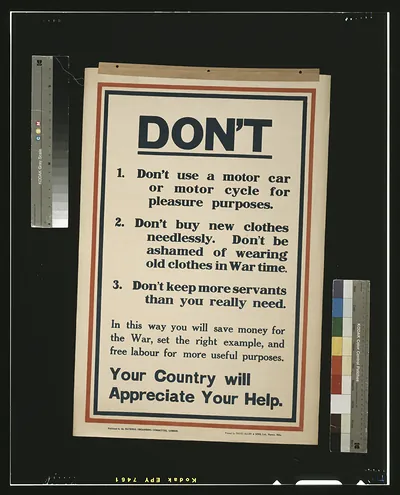 Don't / printed by David Allen & Sons, Ltd., Harrow, Mdx.