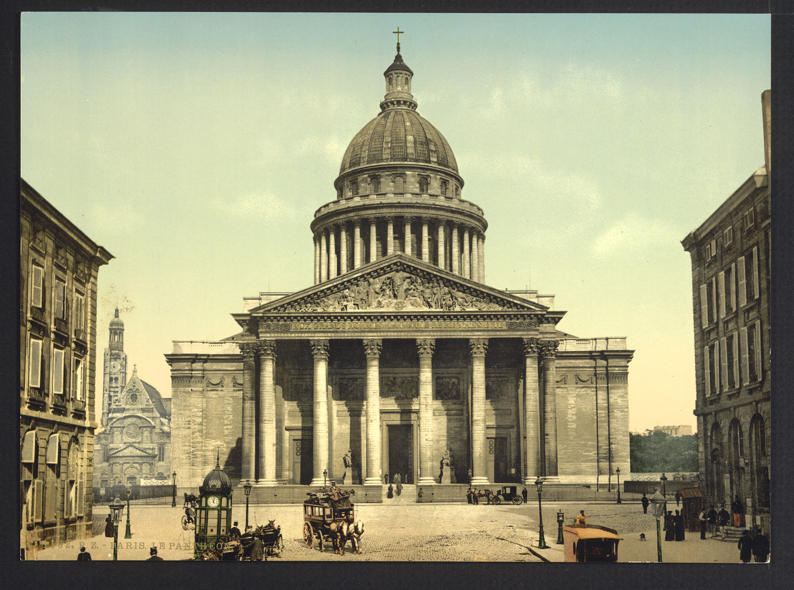 The Pantheon Paris France, [between ca. 1890 and ca. 1900]. — historic print