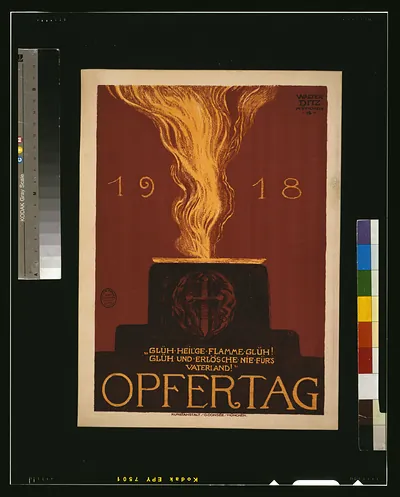 1918 Opfertag / Walter Ditz.