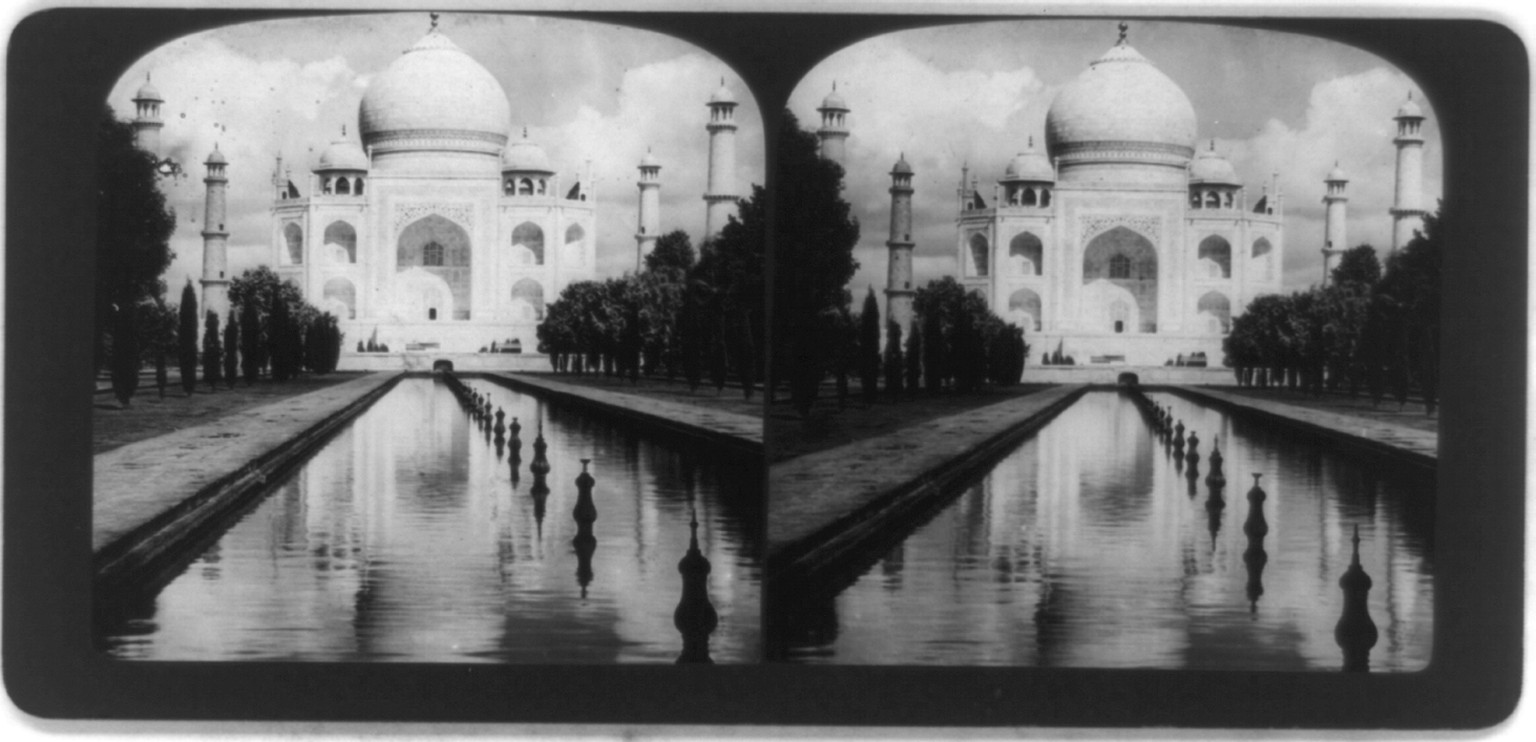 The Taj Mahal, looking north, c1906. — historic photograph
