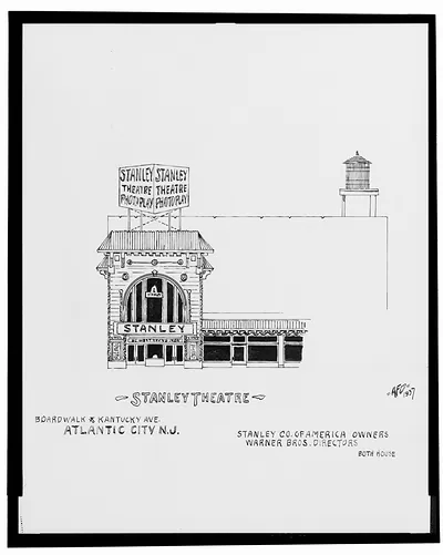 [Stanley Theatre, Boardwalk and Kentucky Ave., Atlantic City, New Jersey] / AFD 1937.