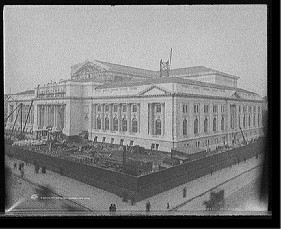 Metropolitan [New York Public] Library, New York, [ca. 1907] — historic photograph
