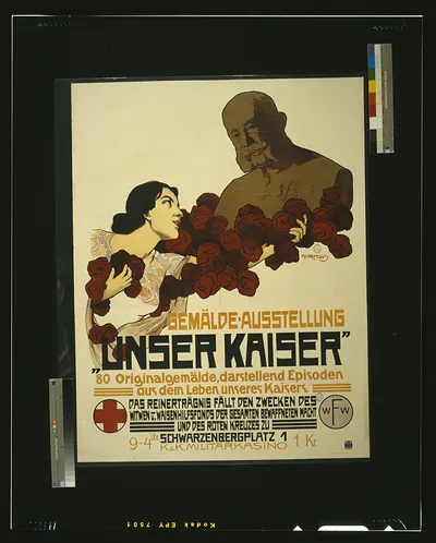 Gemaumllde-Austellung Unser Kaiser / A. Karpellus.
