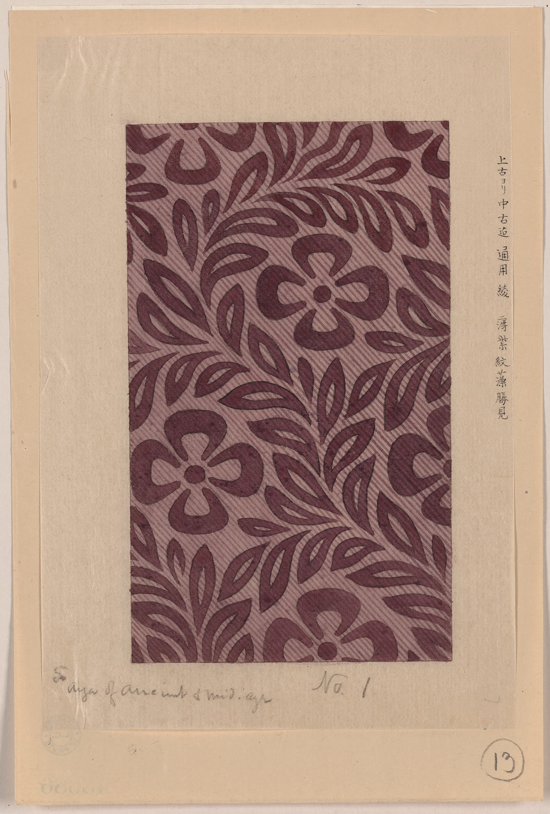 [Japanese drawing], 1750 — historic drawing