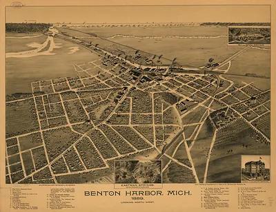 Benton Harbor, Michigan, 1889