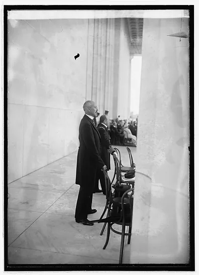 Dr. Otto Widfeldt, dedication Lincoln Memorial, [5/30/22]