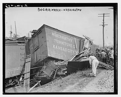 B & O Wreck - Washington
