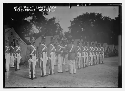 West Point Cadet Camp Dress Parade