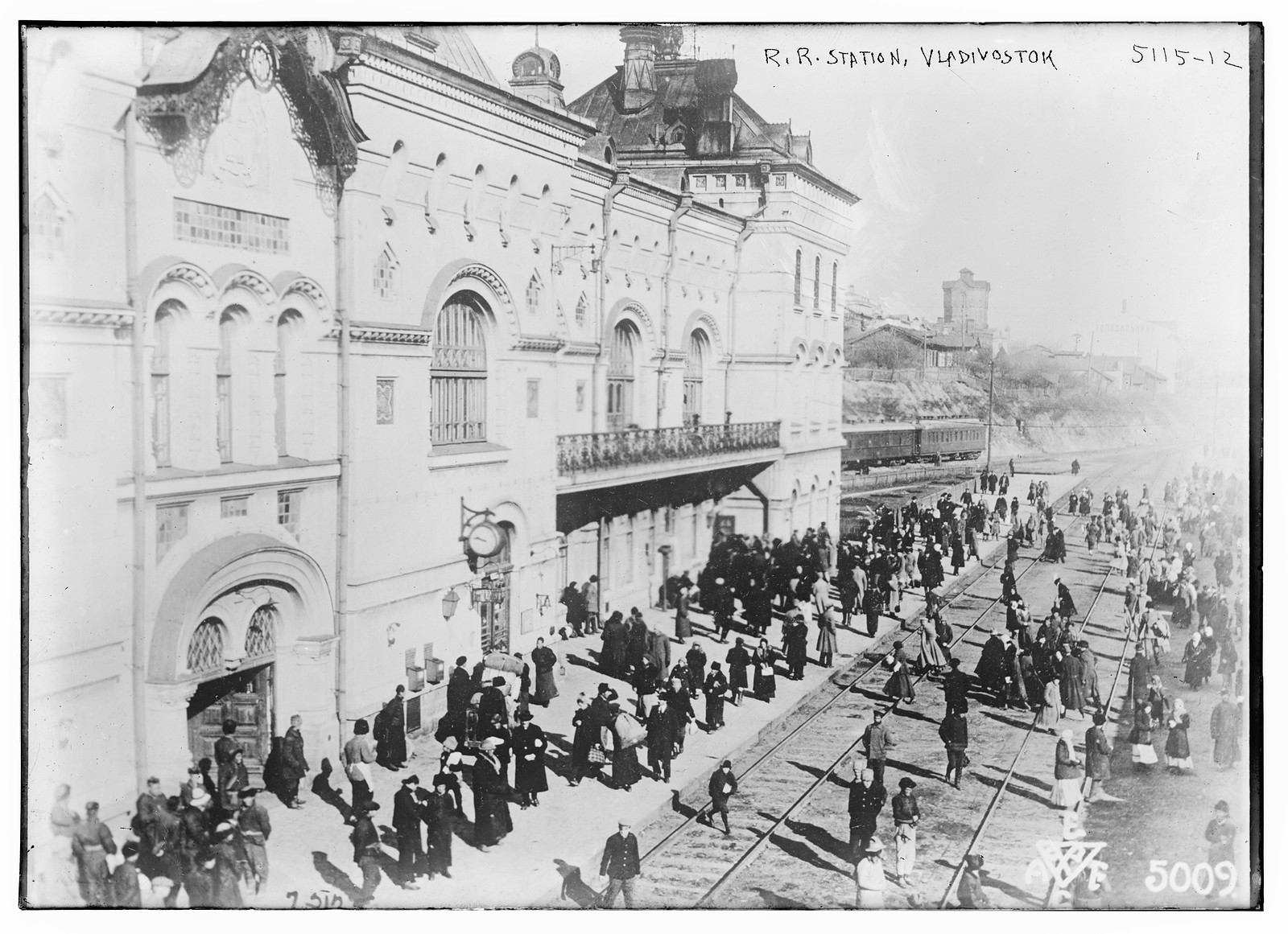 R.R. Station, Vladivostock, n/a — historic photograph