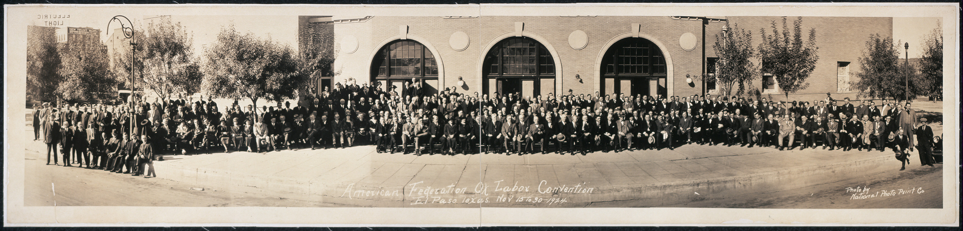 AFL Convention El Paso 11-15 to 30, Texas, 1924, 1924 — historic image