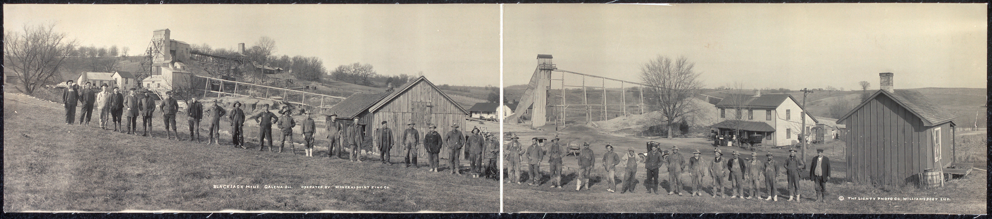 Blackjack Mine, Galena, Illinois, 1915, 1915 — historic image