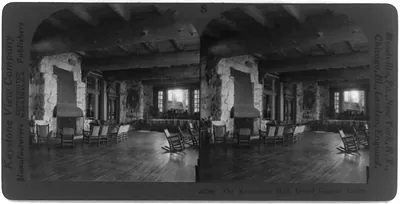 Grand Canyon Lodge: The recreation hall